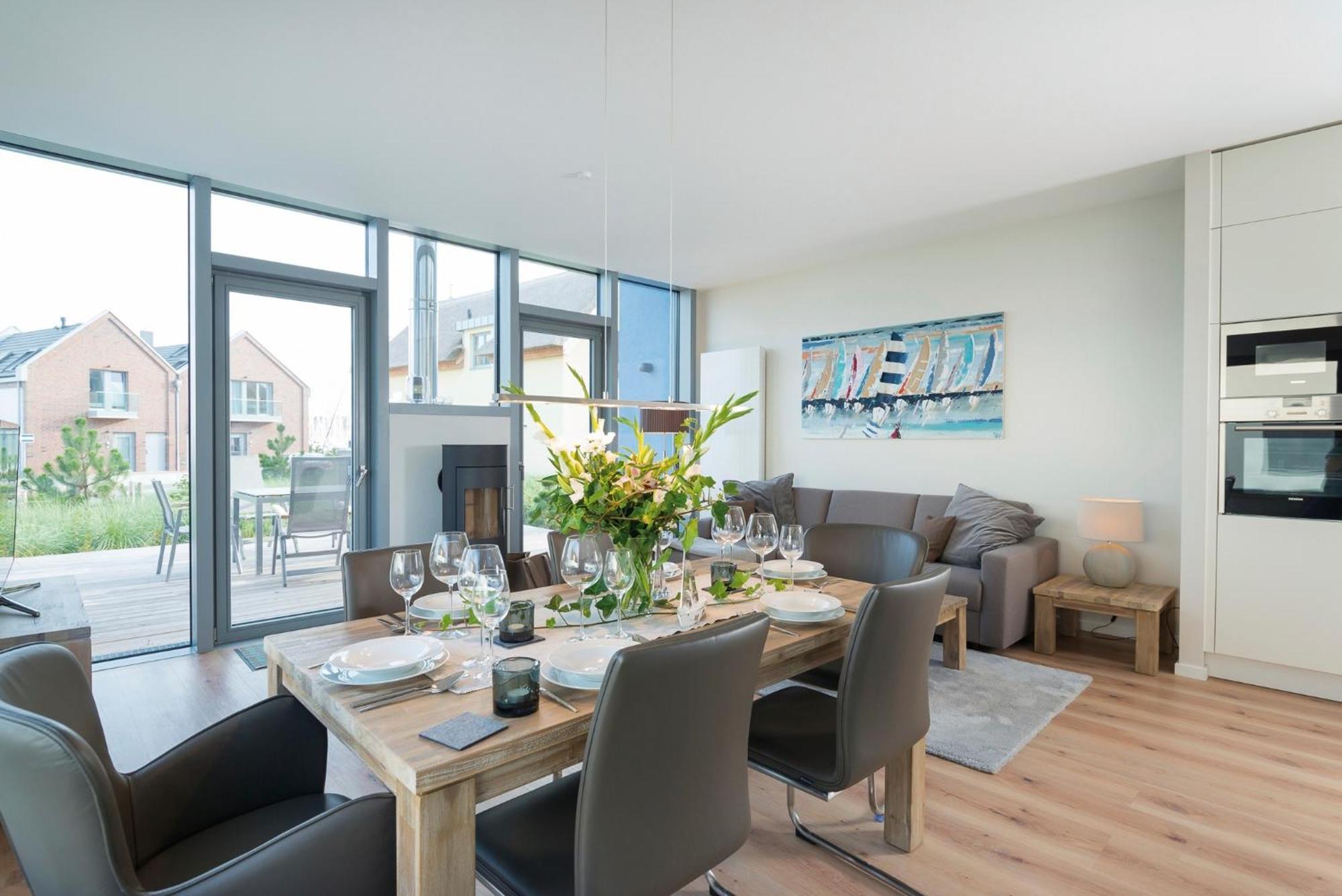 Ostsee - Reetdachhaus Nr 36 "Warder" Im Strand Resort Heiligenhafen Esterno foto